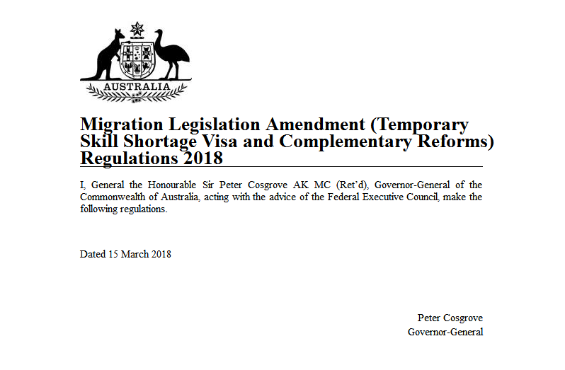 澳大利亚发布雇主担保移民TSS签证新法案